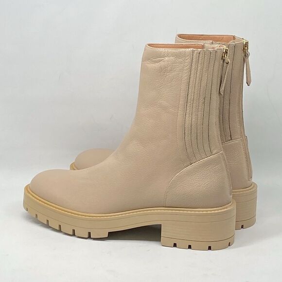 Aquazzura Saint Honore Leather Combat Booties size 40 - Picture 8 of 15